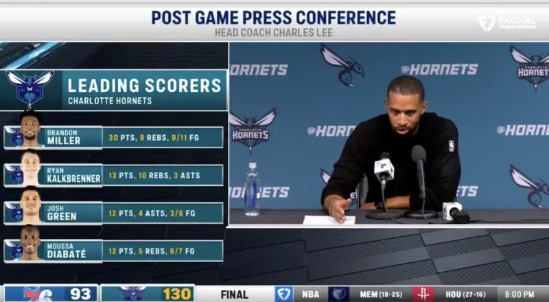 查尔斯-李谈球队：球队的进攻因流畅的传导球而持续被激活